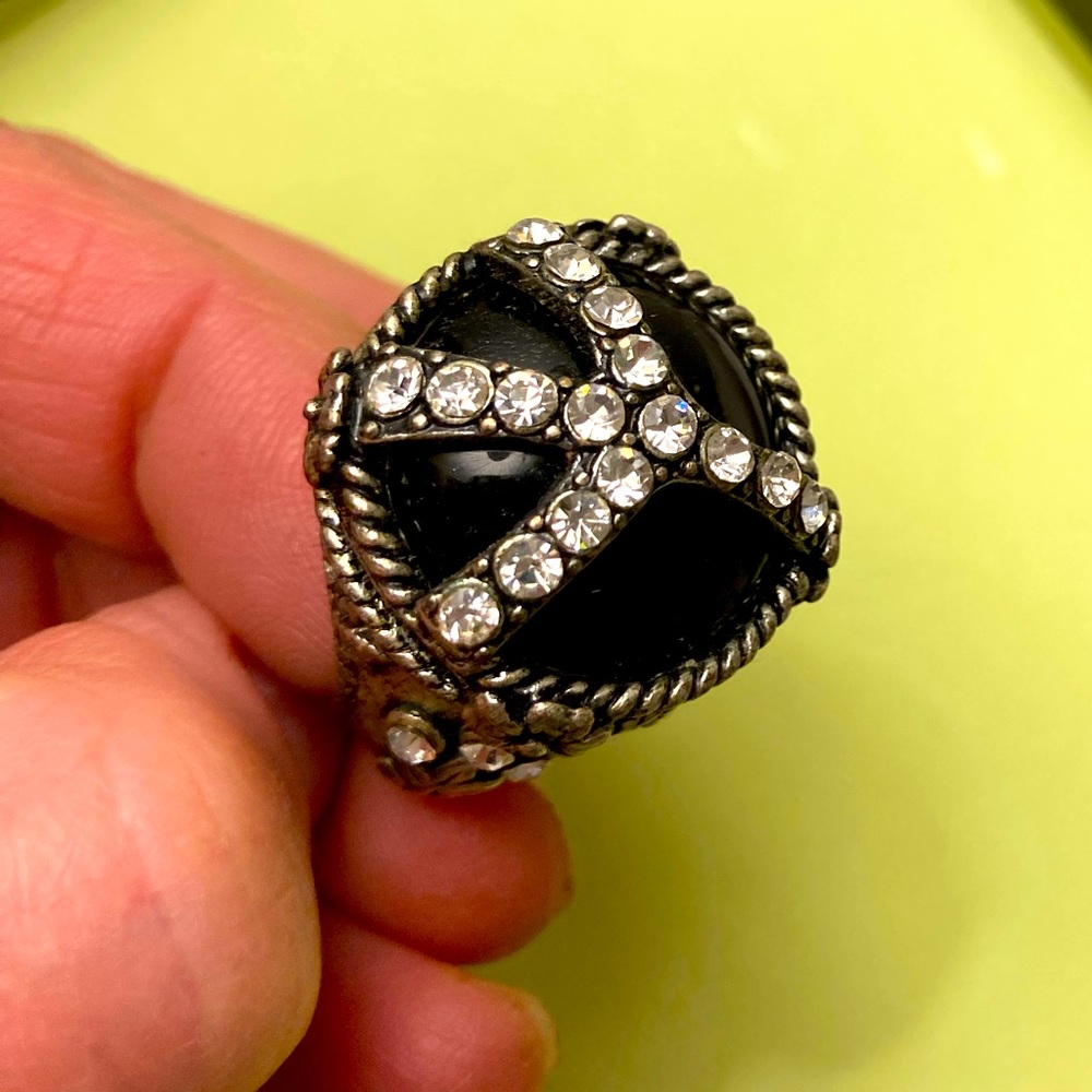 Vintage Lucky Brand peace ring